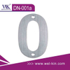 Número de casa de puerta de tornillo invisible de acero inoxidable de estilo moderno (DN-001A)