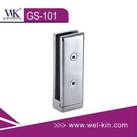 Abrazadera de vidrio de acero inoxidable Espitas de abrazadera de abrazadera de soporte de barandilla de pulido de vidrio (GS-101)