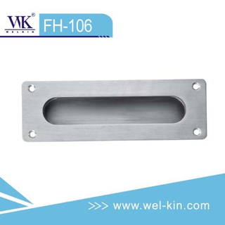 Manija de la puerta oscura de muebles cuadrados de acero inoxidable (FH-106)