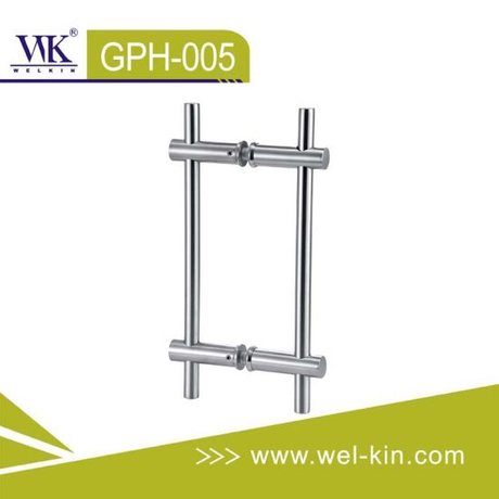 Manija ajustable SS para puerta de vidrio y puerta de madera Tirador de acero inoxidable (GPH-005)