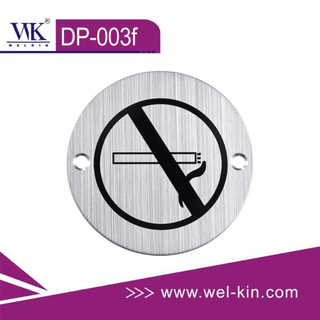 Placa de señal de prohibido fumar (DP-003f)
