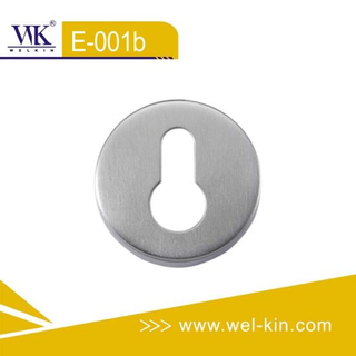 Manija de puerta de acero inoxidable 304 Cubierta de roseta Escudo de orificio de llave (E-001b)