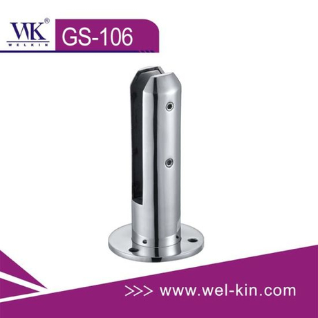 Accesorios de vidrio de fundición de precisión de acero inoxidable con espita pulida Inox 304 (GS-106)